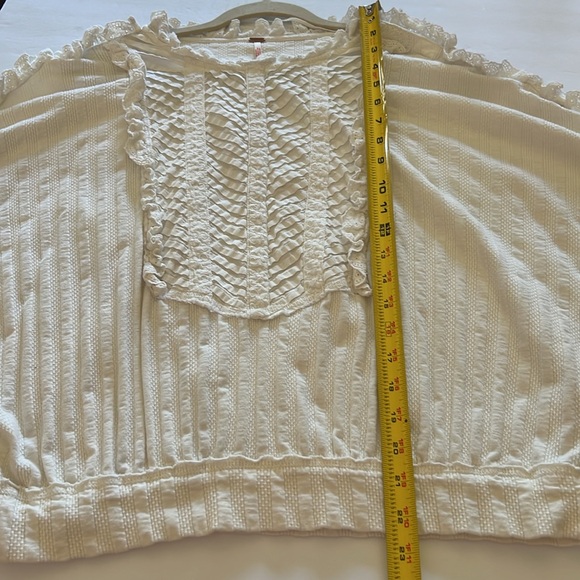 Free People Women’s More Romance Top color Ivory size XL - Picture 16 of 16